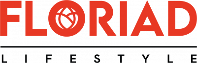 Floriad Lifestyle logo in red orange and black
